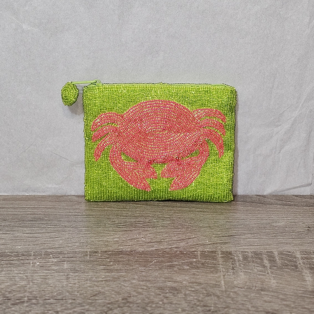 Beaded Zodiac Sign Coin Purse- NWOT